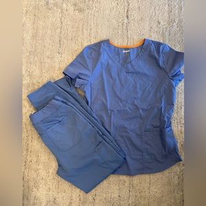 Women’s Blue Cherokee and Scrub Star Scrubs Size Small Medium